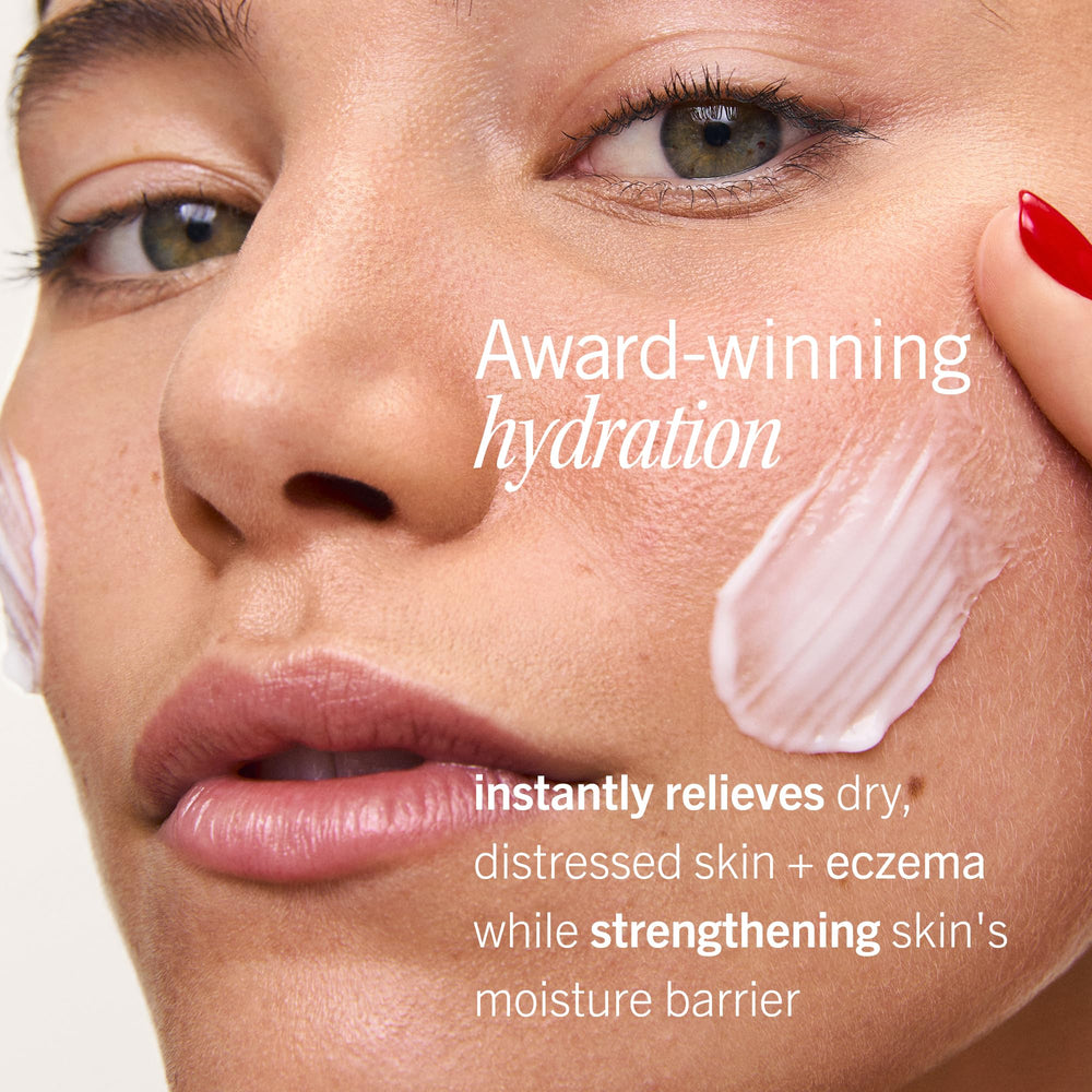 First Aid Beauty Ultra Repair Cream contains 0.5 percent colloidal oatmeal for barrier support