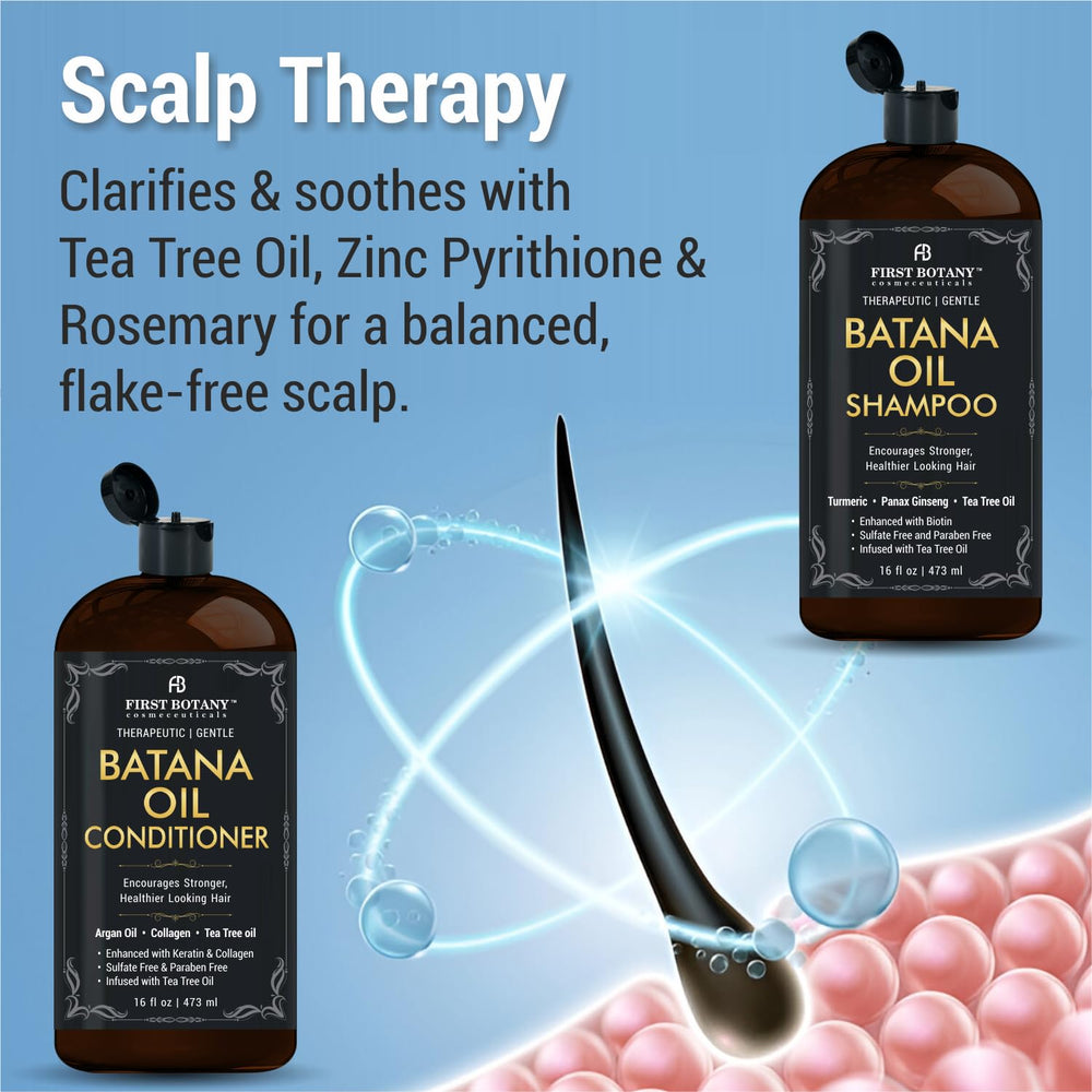 First Botany Batana Aceite Acondicionador, textura sedosa para cabello suave
