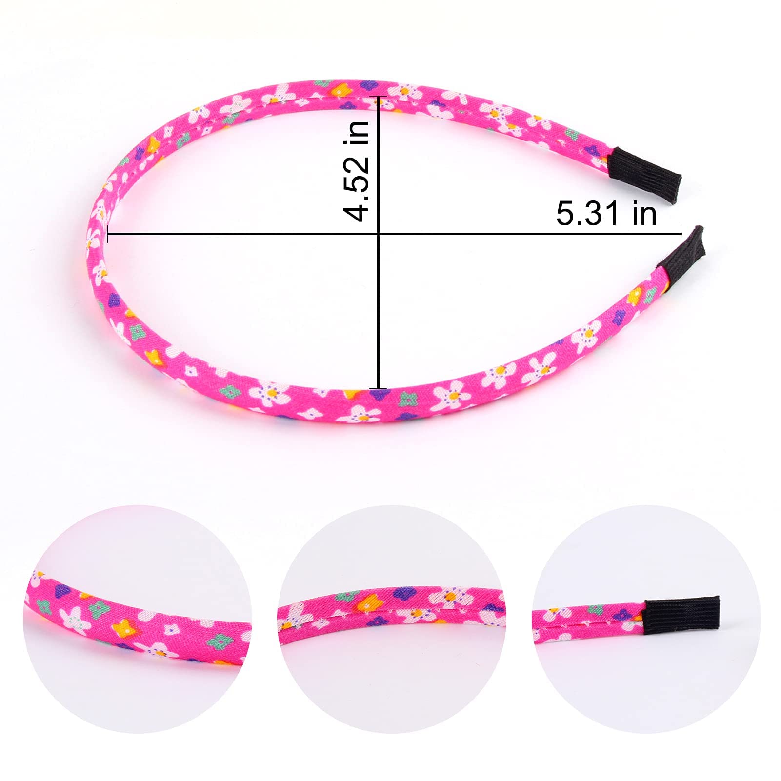 Diademas Fishdown en patrones variados para un estilo único en cada ocasión.