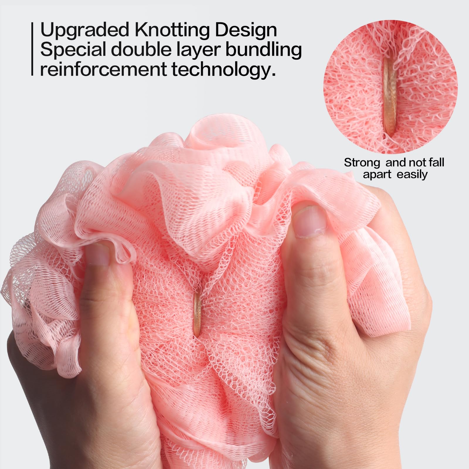 Fishent tamaño 60 g cómodo para el agarre durante el baño.