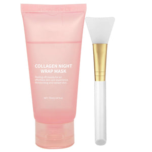 fitbuter mascarilla nocturna de colageno ofrece firmeza al despertar.