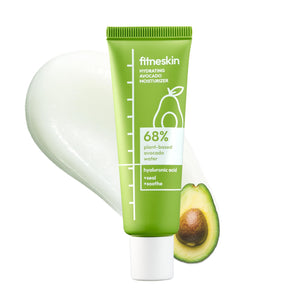 fitneskin aguacate hidratante: botella muestra textura suave para piel seca
