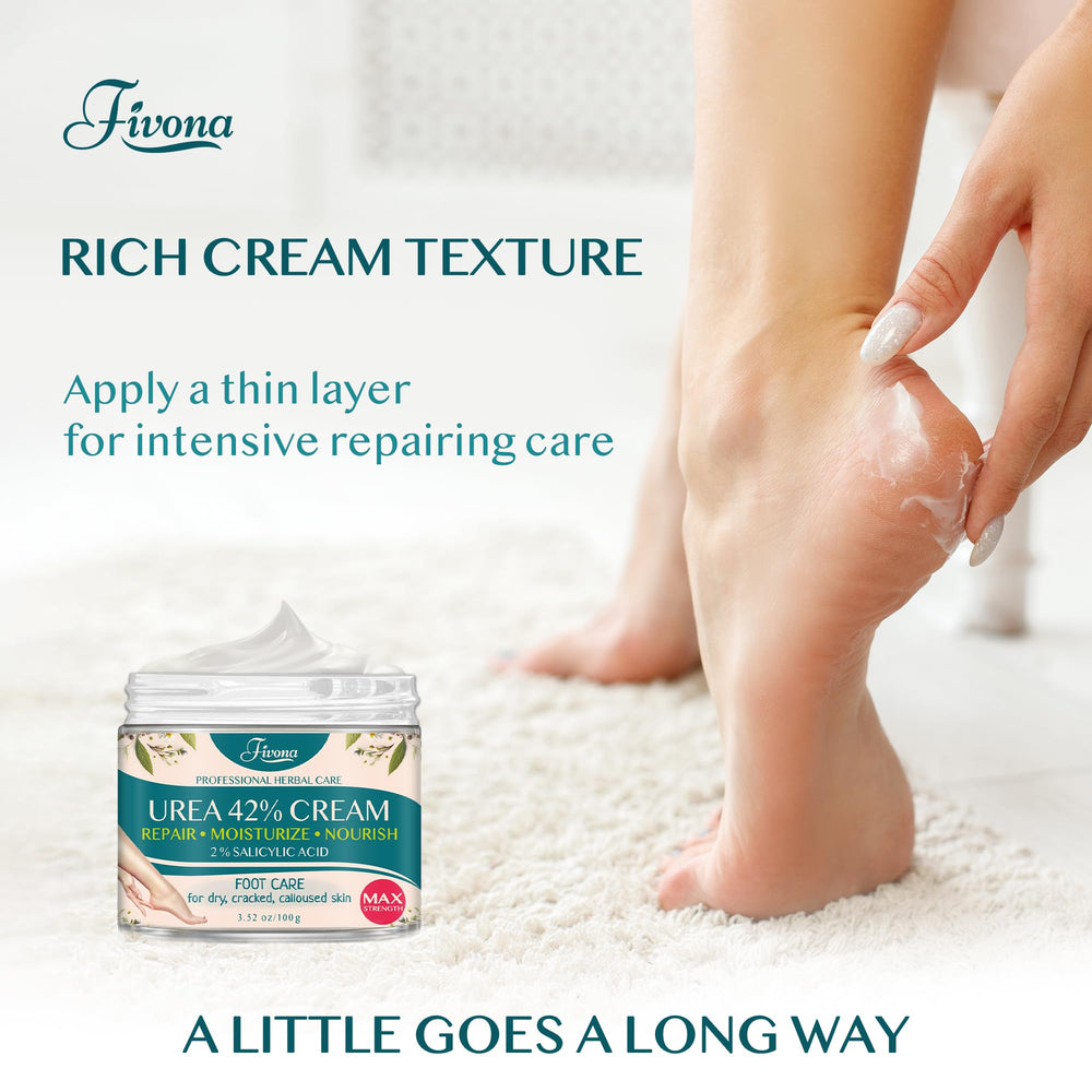 FIVONA aloe-vera para pies: hidratación suave y duradera.