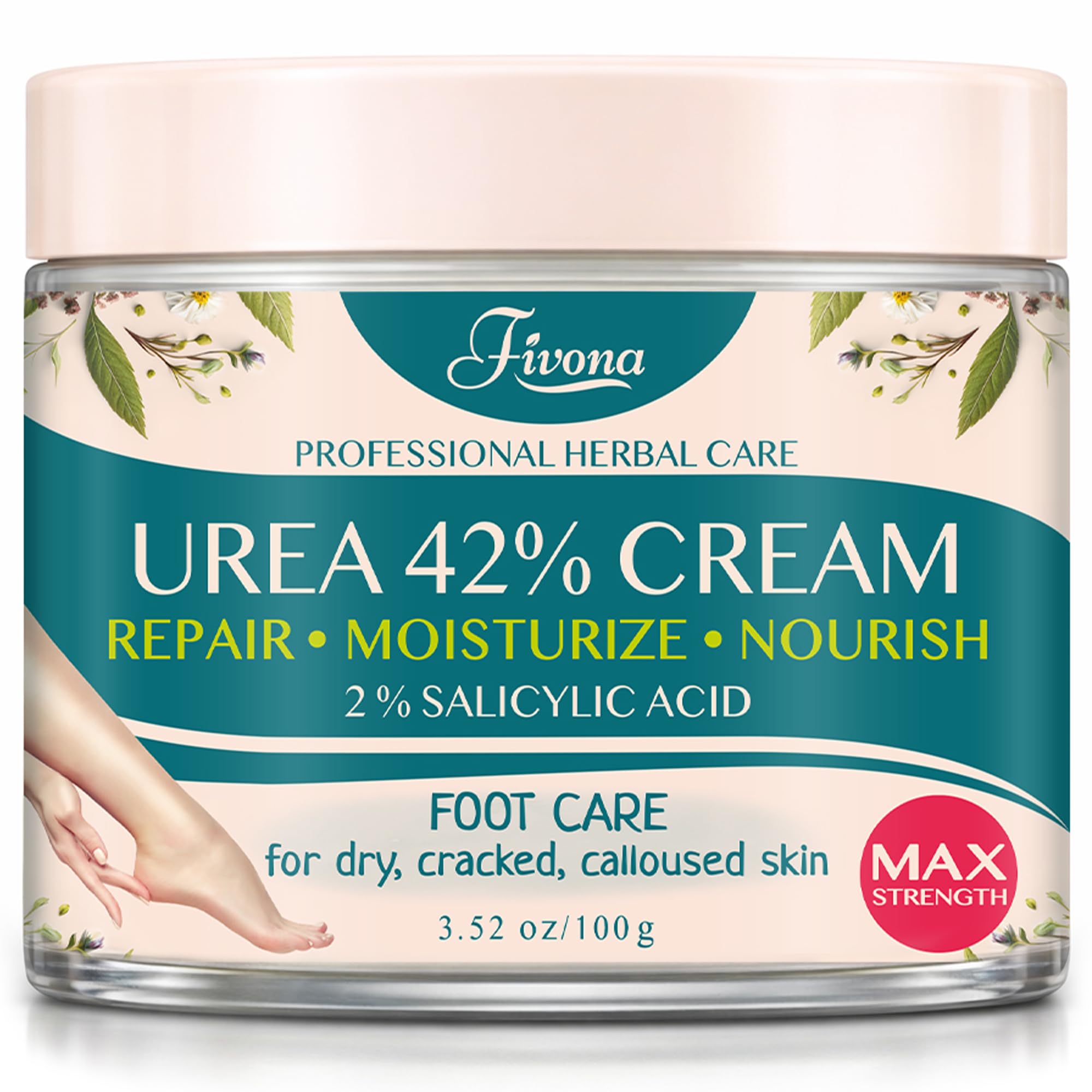 FIVONA crema-urea-42-pies: suaviza piel áspera en los pies.