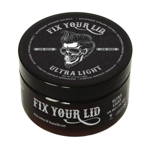 Pomada Fix Your Lid, bote, acabado natural y fácil de lavar