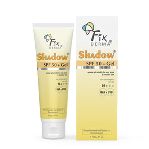 Fixderma Shadow SPF 50+ Gel textura ligera para rostro y uso diario