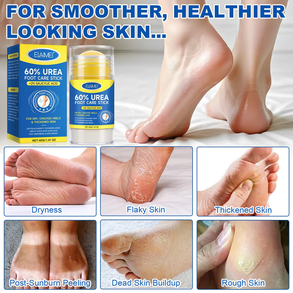 Flasture stick crema urea 60% sin fragancia, apto para piel sensible.
