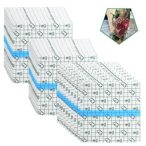 Flatoedu bandas adhesivas 6x6 para tatuaje, protección duradera y sellado seguro