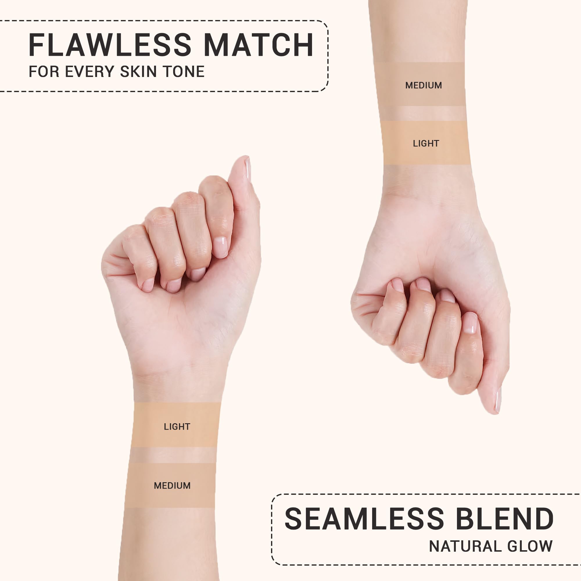 Tecnología 3D Skin Flex de Bye Bye Foundation para cubrir líneas y poros.