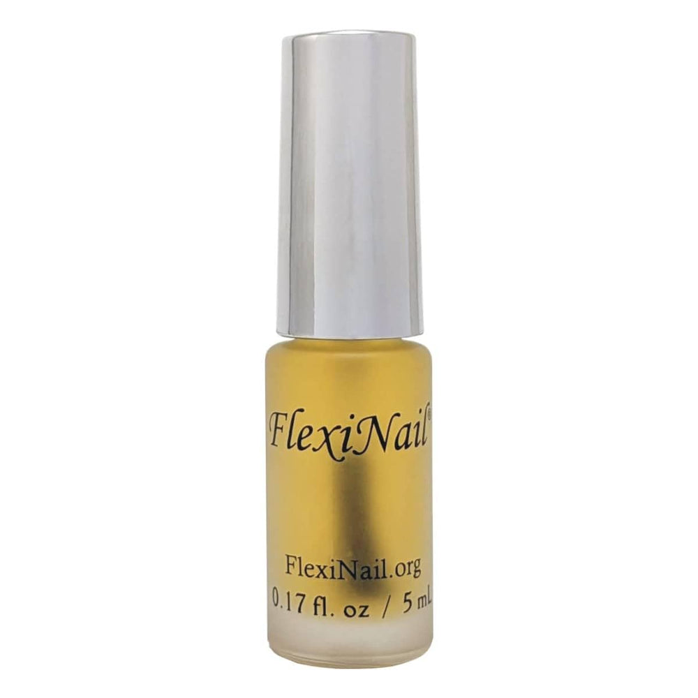 FlexiNail: botella penetrante para iniciar reparación de uñas débiles.
