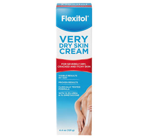 Flexitol Crema Piel Muy Seca en tubo de 4 onzas para hidratación intensa