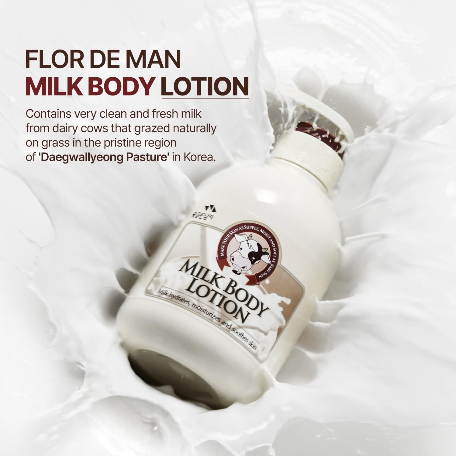 Flor de Man COSMOCOS Somang, textura ligera para absorción rápida y no grasa.