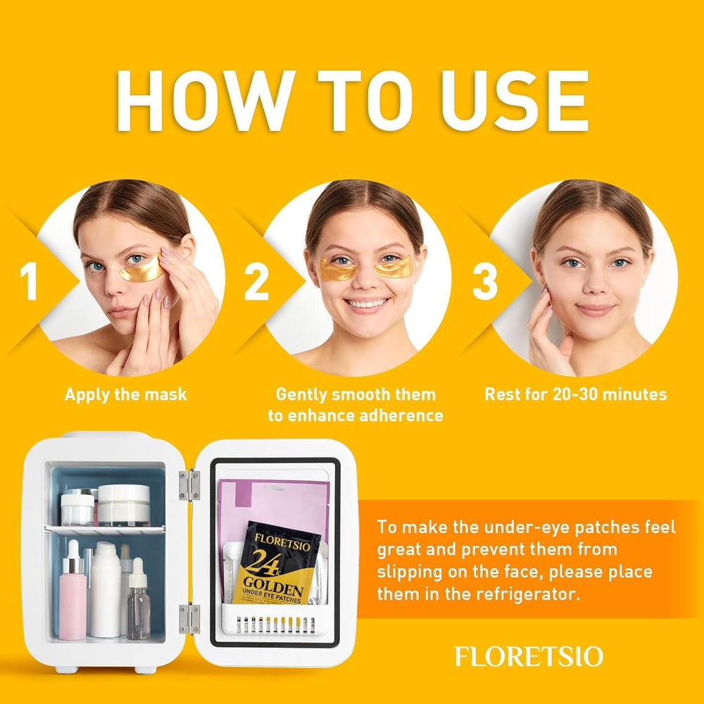 Floretsio reduce ojeras y hinchazón percibida en la mirada.