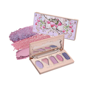 Flower Knows Paleta Rococo Ojos, cintas embossadas, look lujoso para ocasiones especiales