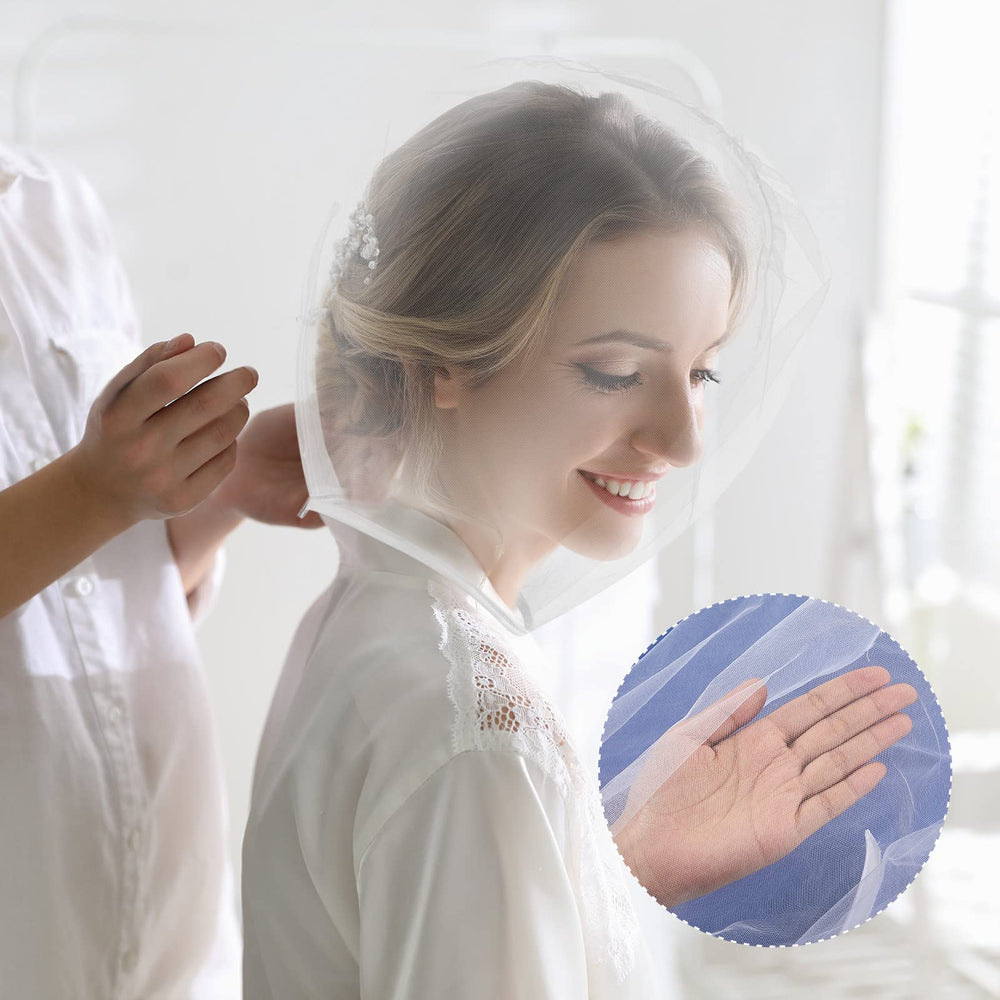 Cofia de maquillaje Flutesan lavable para desfiles y bodas