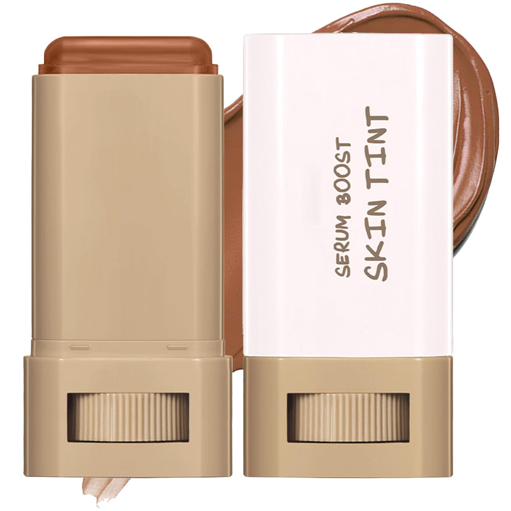 FNOLECY bálsamo-serum-stick, empaque frontal para fácil elección de tono