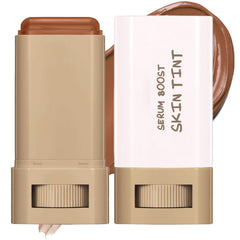 FNOLECY bálsamo-serum-stick, empaque frontal para fácil elección de tono