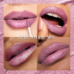 FOCALLURE muestra color intenso con brillo duradero en los labios.