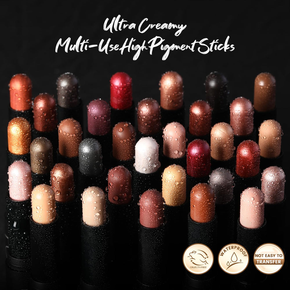 FOCALLURE conjunto sombras crema portable ideal para retoques.