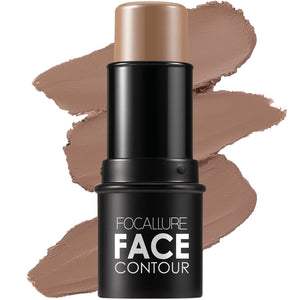 FOCALLURE crema contorno Mocha barrita: aplicación suave para definir el contorno facial