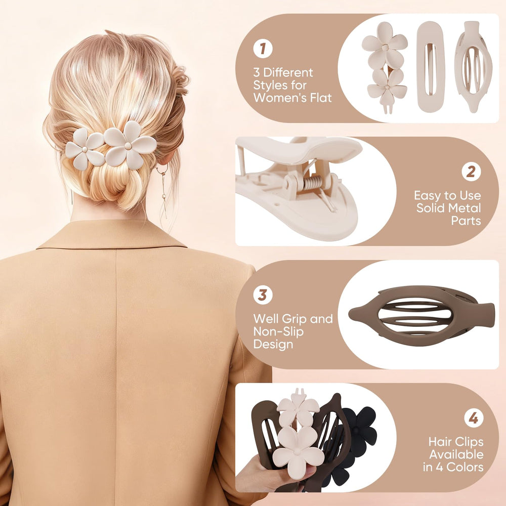 Fooezhcen pin de flores para un toque elegante en cualquier peinado.