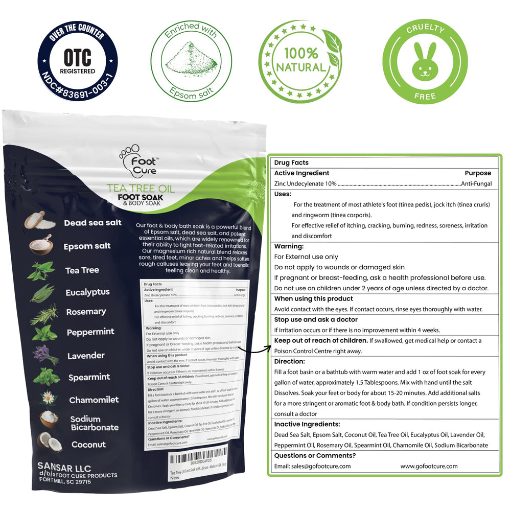 FOOT CURE piel suave tras remojo tibio