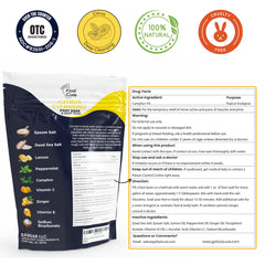 FOOT CURE sal de epsom para relajar pies cansados