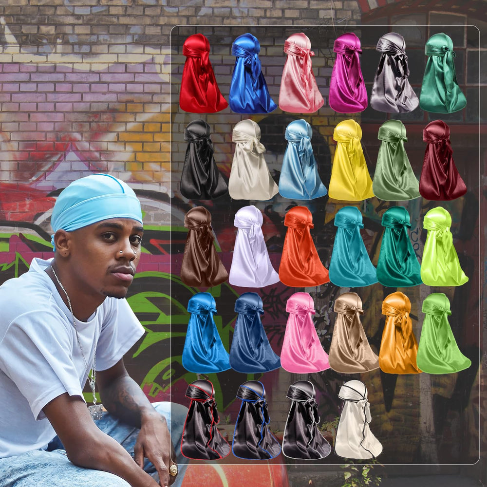 ForceWave durag negro duradero soporta uso repetido sin perder forma.