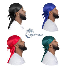 ForceWave: durags con correa extra larga para ajuste seguro