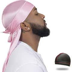 Gorro satén ForceWave rosa, empaque colorido, ideal para regalo