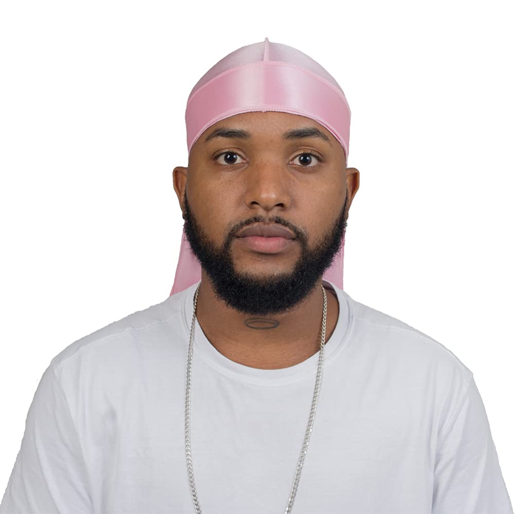 Gorro satén ForceWave rosa, modelo para ondas definidas
