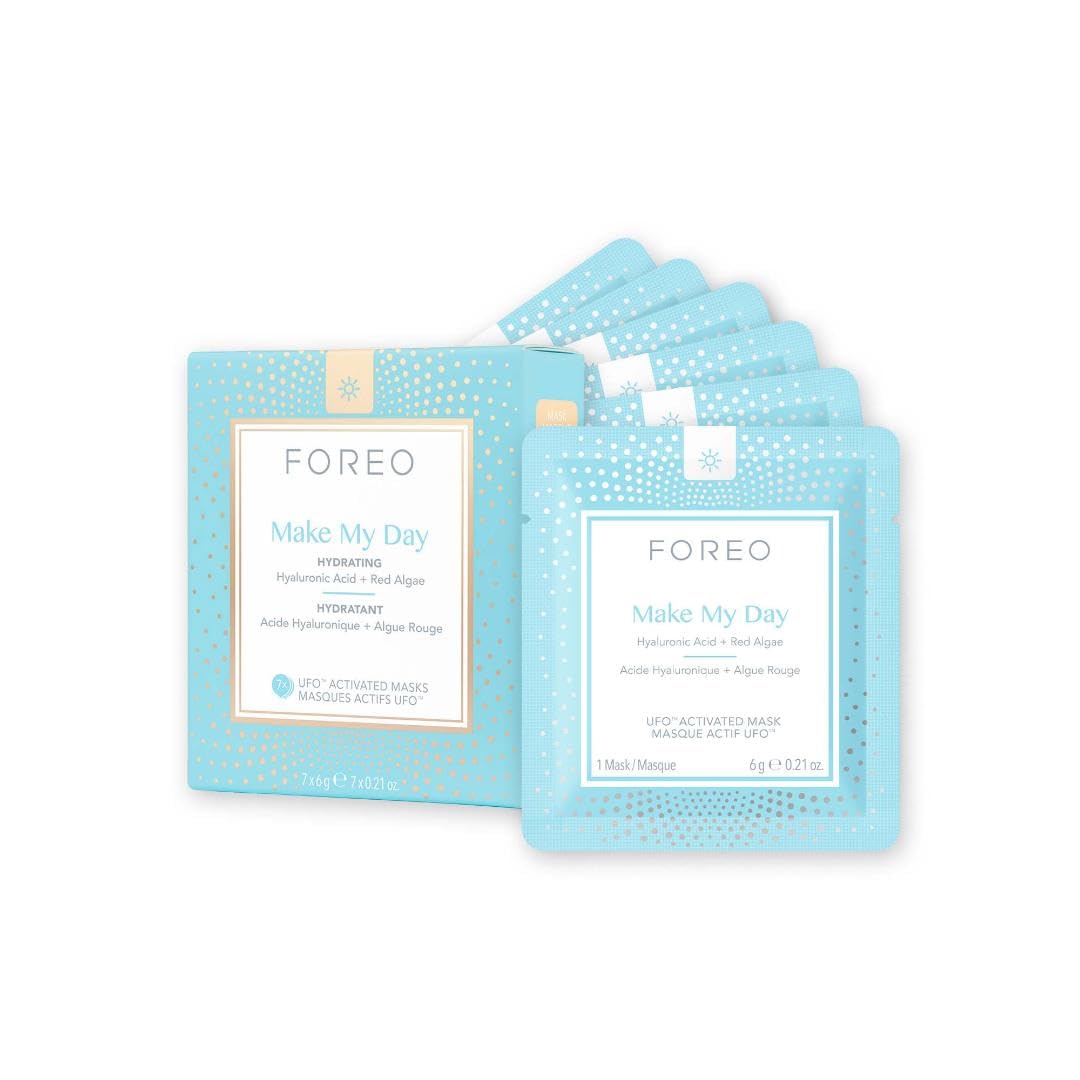 FOREO Make My Day UFO conjunto de 7 piezas para tratar la piel en casa