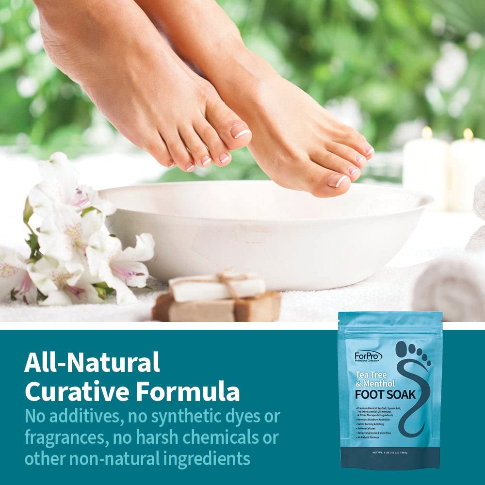 ForPro Foot Soak: callos suavizados y piel más suave.