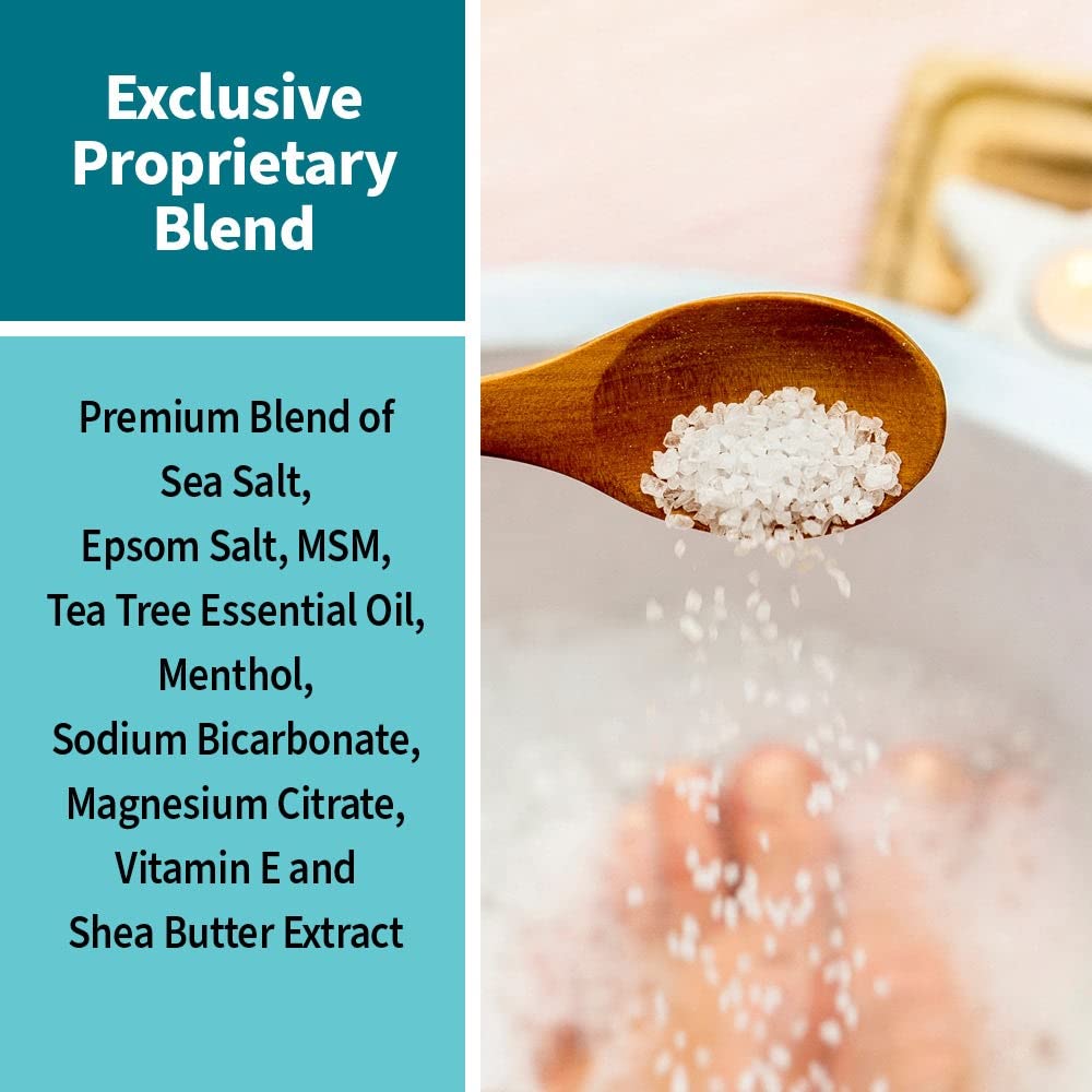 ForPro Foot Soak: sales de Epsom para suavizar la piel de los pies.