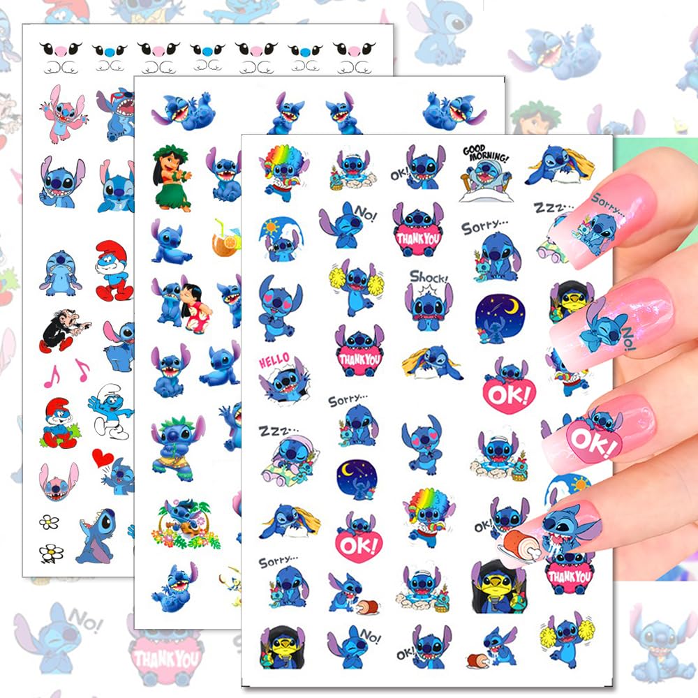 Estampas Foweso de animales azules para decoración divertida y duradera.