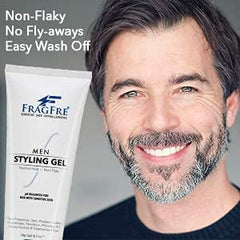 FRAGFRE gel para hombres sin fragancia, aplicación fácil con las manos.
