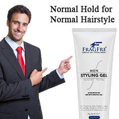 FRAGFRE gel para peinar, look diario natural, sin olor.