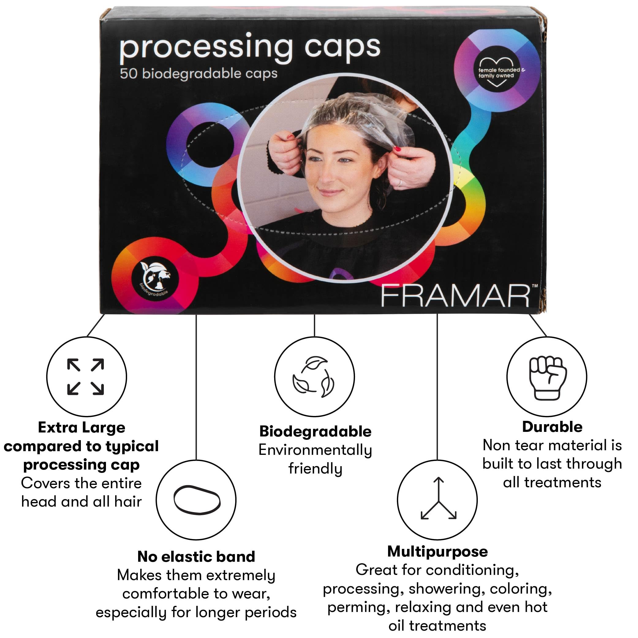 FRAMAR XL cap-comodidad-ligera: ajuste cómodo sin banda elástica