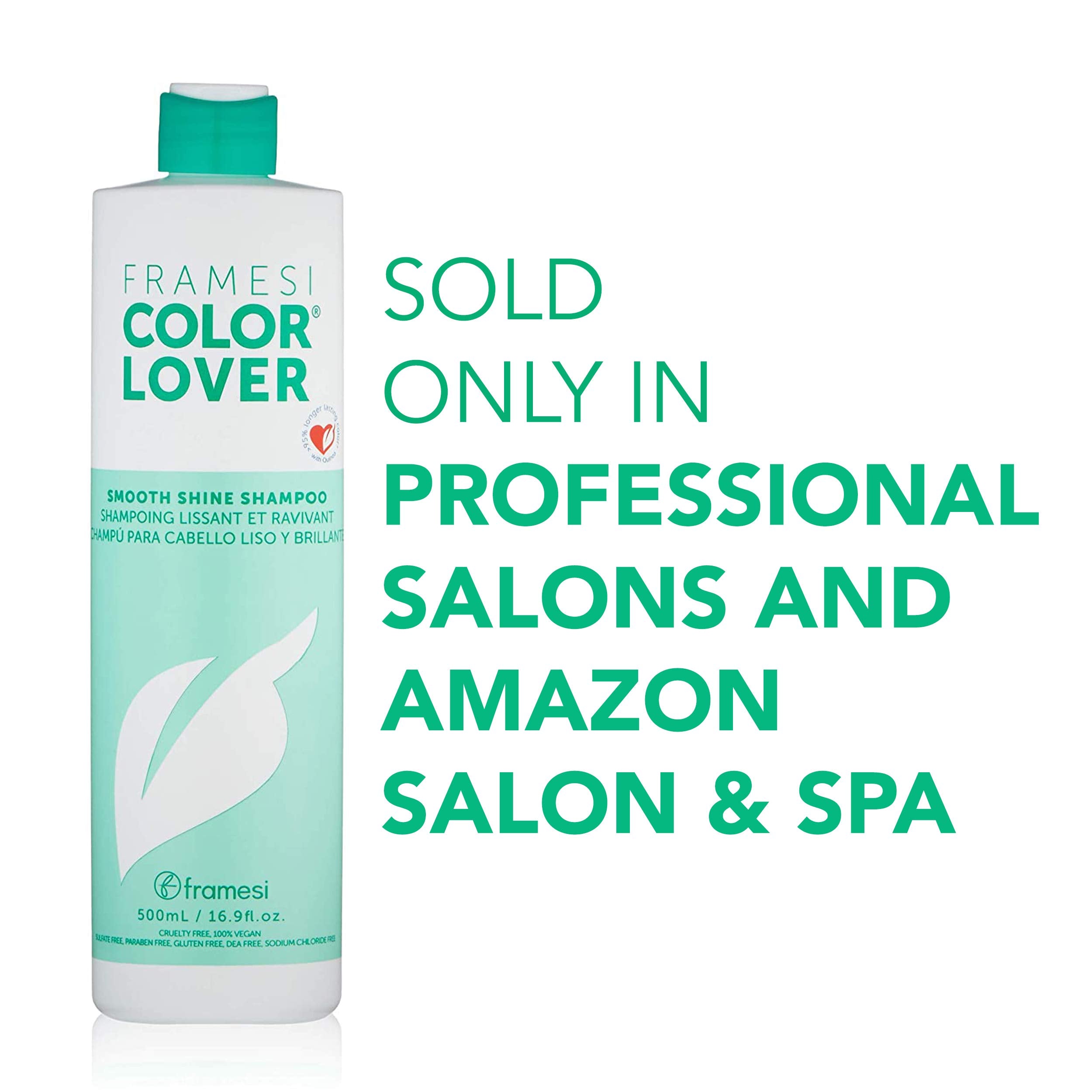 Framesi Smooth Shine: brillo sedoso que perdura entre lavados.