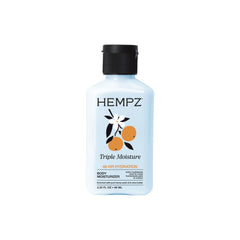 Hempz frasco de crema corporal sensible - hidratación suave para piel delicada.