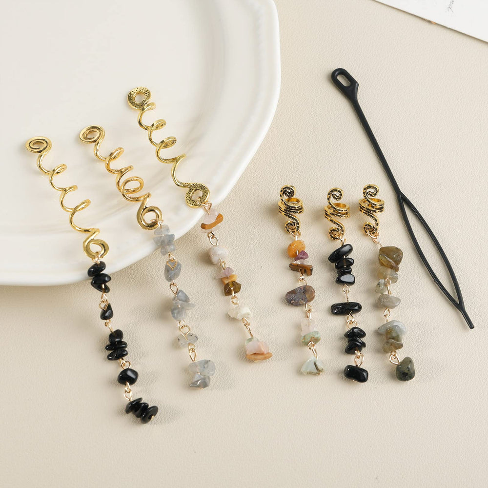 FRDTLUTHW joyas para cabello con diseño retro, toque único
