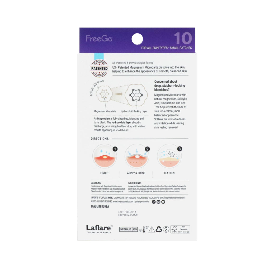 FreeGo hidrocoloide para imperfecciones con efecto calmante