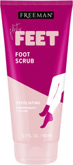 Freeman exfoliante de pies cremoso con menta y ciruela para suavizar la piel de los talones.