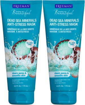 Freeman mascarilla arcilla antiestres con minerales del Mar Muerto para equilibrar piel y purificar poros
