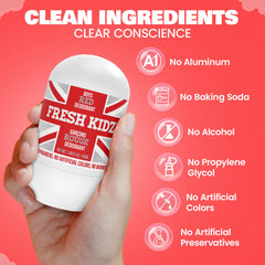 Fresh Kidz Rojo aplicador: aplicación fácil y uniforme.