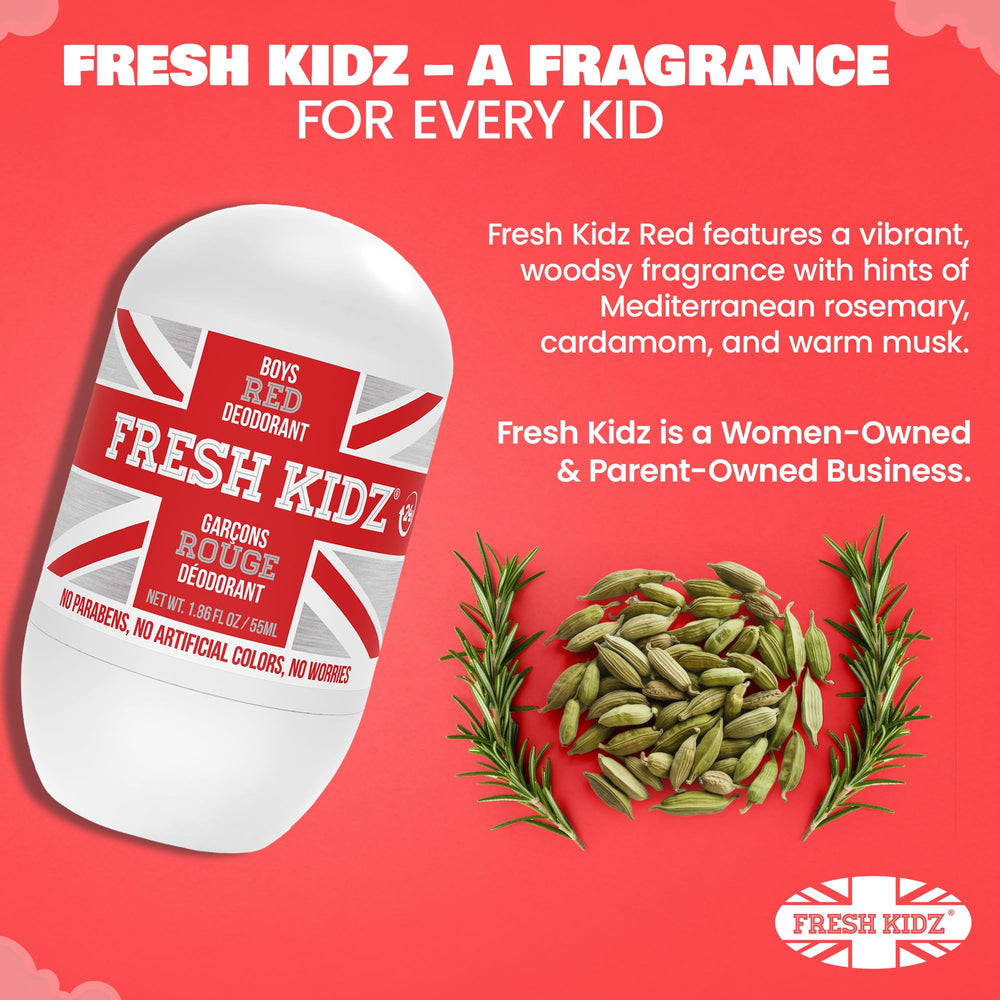 Fresh Kidz Rojo aroma romero: notas frescas para un ritual suave.