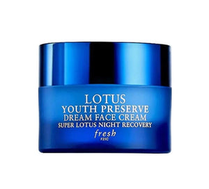 Fresh Lotus Youth Preserve crema nocturna: cuidado facial nocturno y renovación suave de la piel