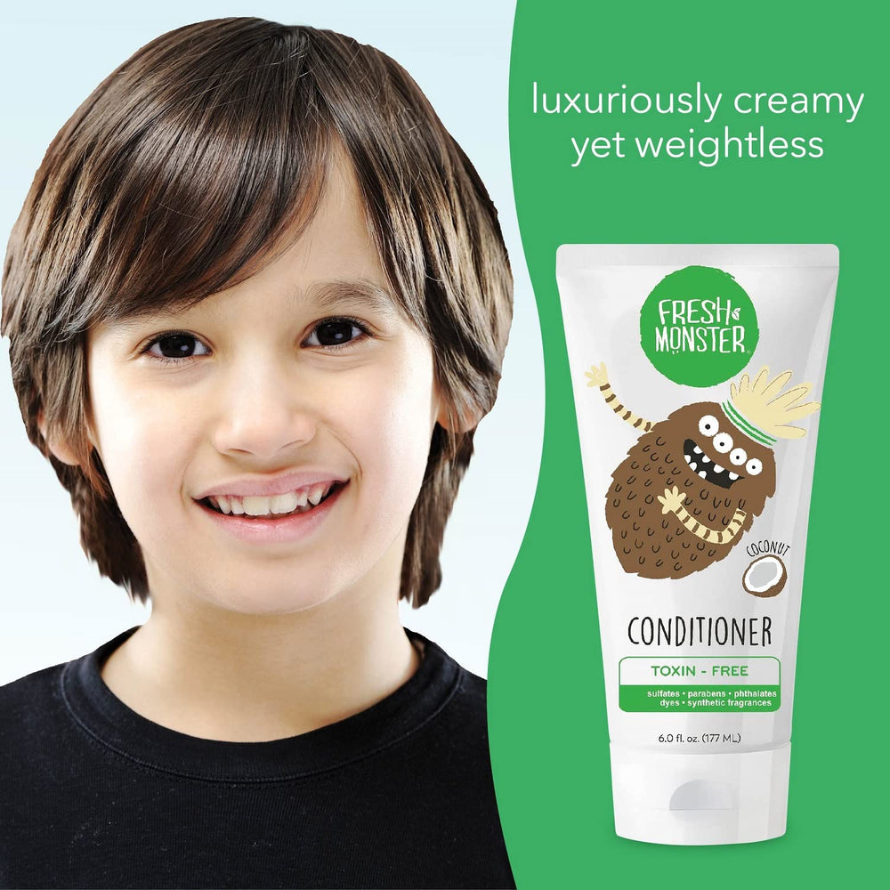 Fresh Monster fórmula libre de químicos, cabello sin irritación.