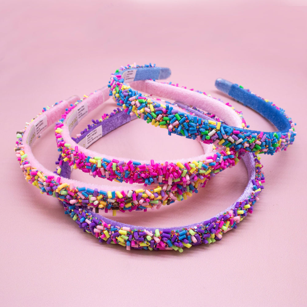 Diadema brillo para niñas de FROG SAC ideal para uso diario.