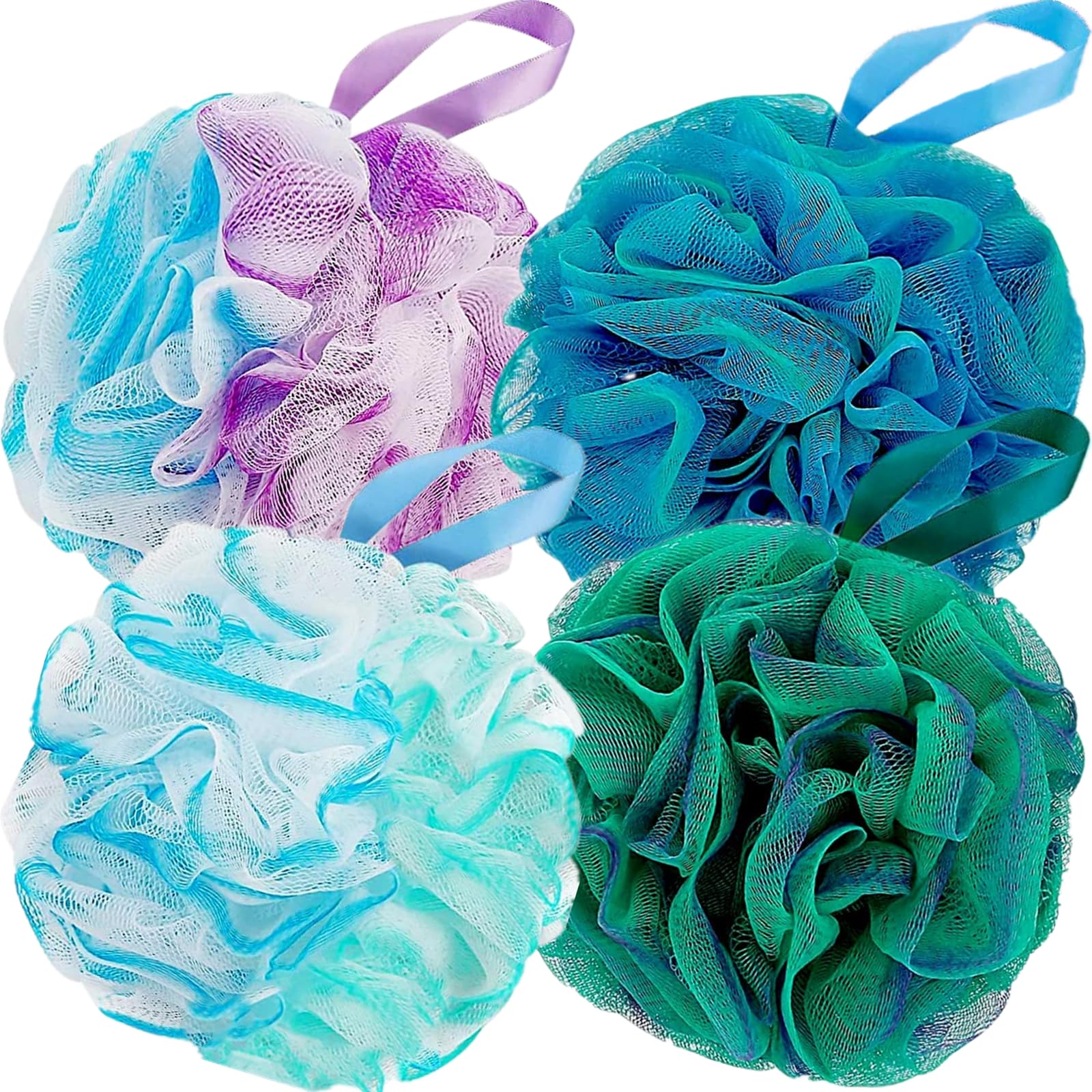 Fu Store esponja de lufa para ducha con exfoliación suave